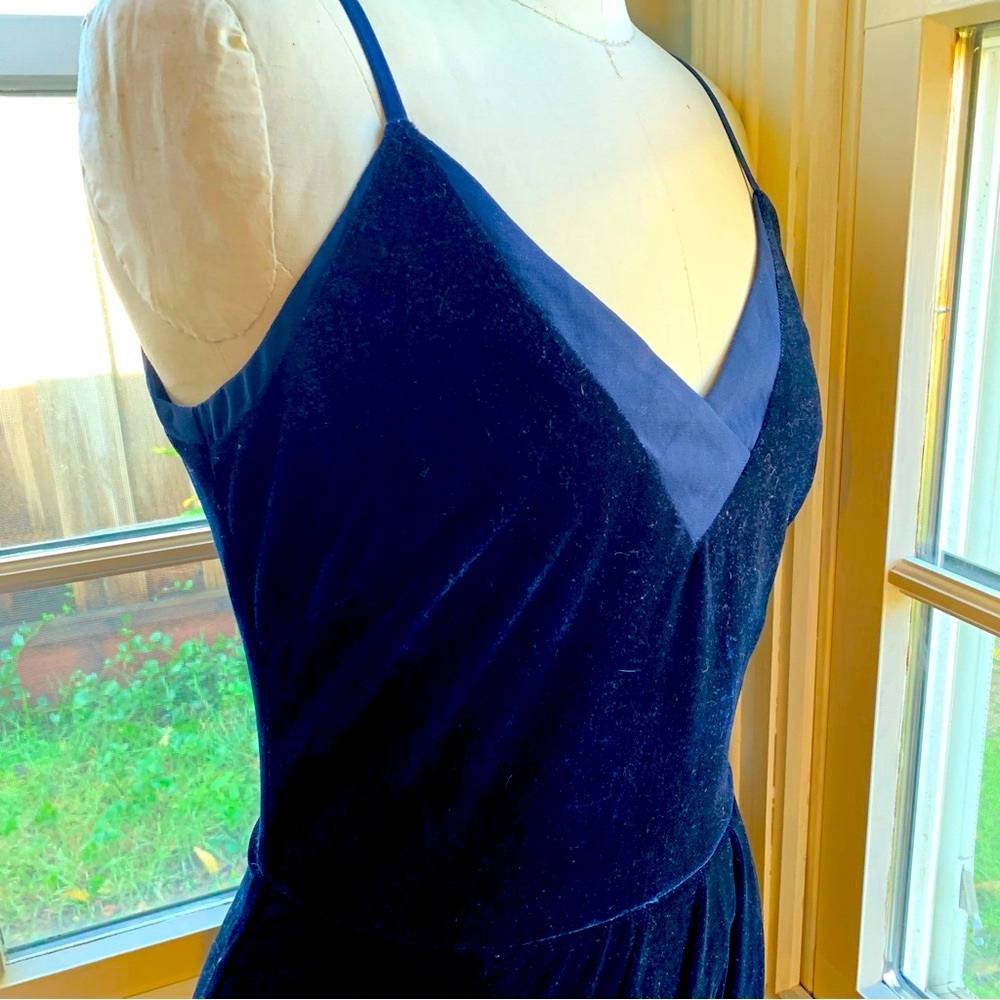 ADELYN RAE Velvet Cocktail Dress